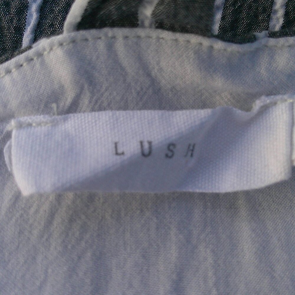 Striped Lush brand Summer Dress 99% Cotton - Picture 5 of 5